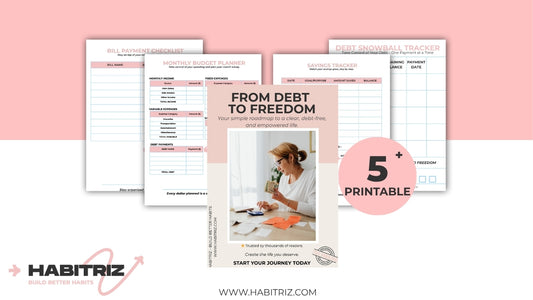 From Debt to Freedom – Complete Printable Toolkit + Free Guide