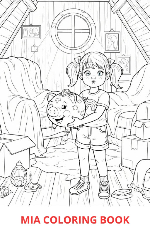 Mia and the Magical Piggy Bank: A Fun Story to Teach Kids the Magic of Money