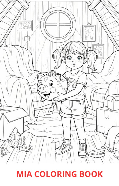 Mia and the Magical Piggy Bank: A Fun Story to Teach Kids the Magic of Money